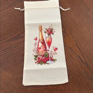 Diamond Painting Wine Bottle Bag